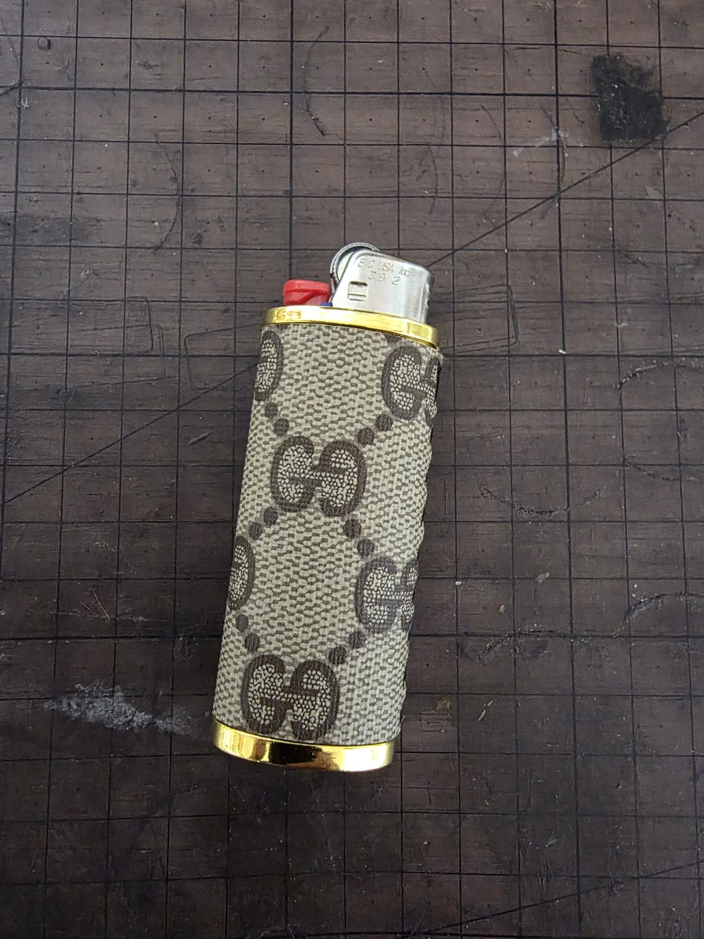 Designer-Patterned Men’s Lighter Sleeve - Lighter Not Included